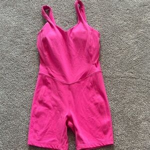 Lululemon align bodysuit sonic pink